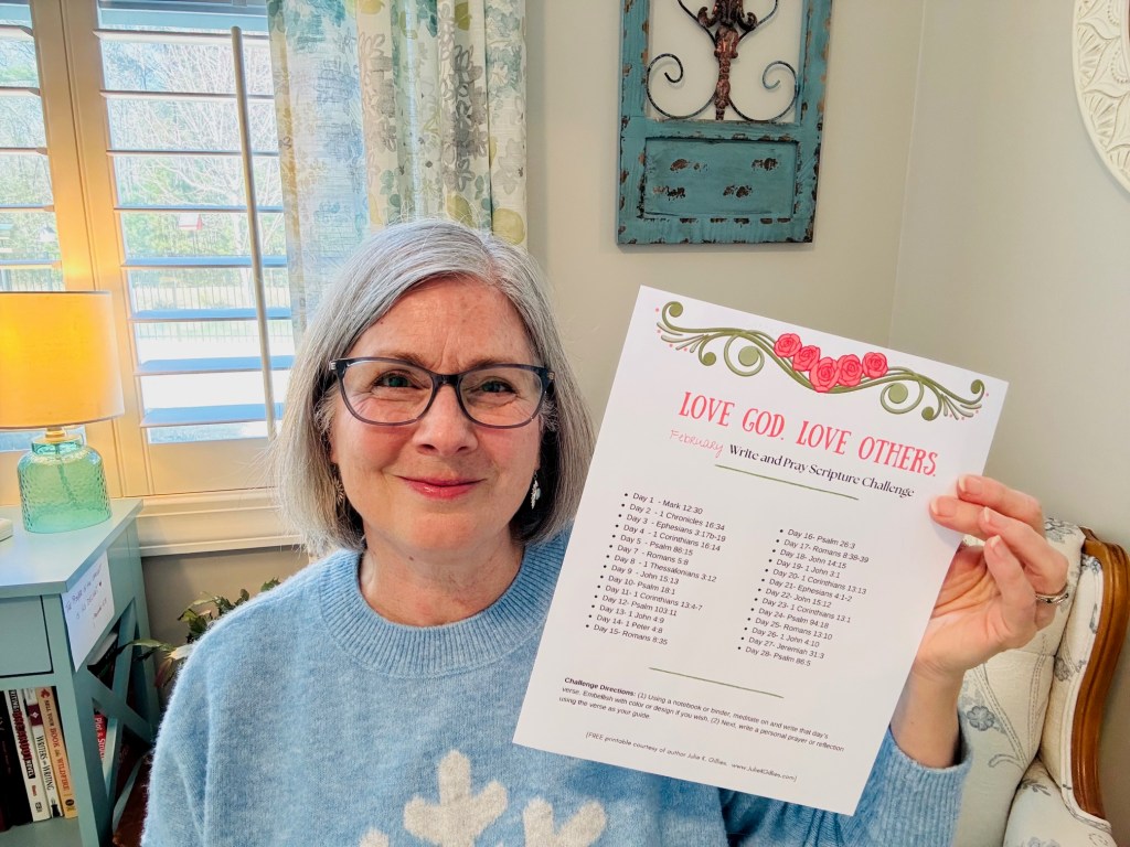 The FEBRUARY Write & Pray Scripture Challenge! {FREE&nbsp;Printable}